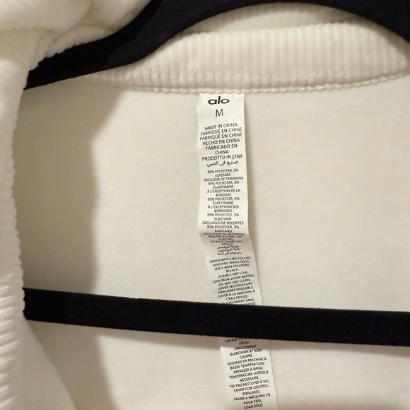 Alo Ribbed Velour Shacket - Picture 5 of 5